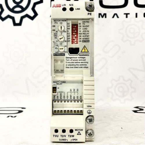 ABB ACS55-01N-02A2-1 Variable Frequency 1/2HP Drive AC Motor Speed Control VFD