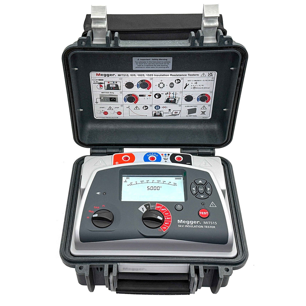 Megger MIT515 Insulation Resistance Tester — representative model image