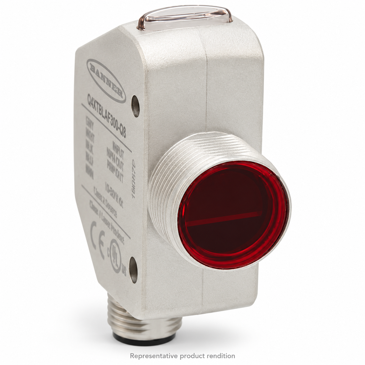 Banner Q4XTBLAF300-Q8 — Representative product rendition