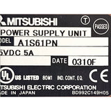 Mitsubishi A1SCPU, A1SX80, A1SY80, A1SG60, A1S61PN — original product identification/detail photo
