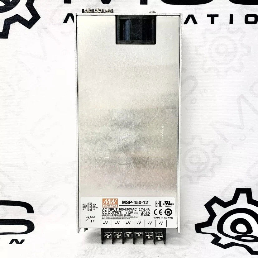 Mean Well MSP-450-12 — original product model-label photo