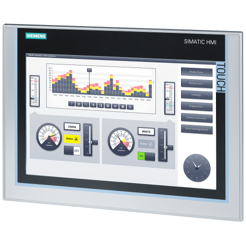 Siemens 6AV2124-0MC01-0AX0 TP1200 Comfort HMI — representative model image