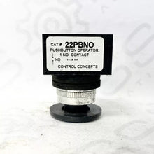 Load image into Gallery viewer, Control Concepts 22PBNO Normally Open Pushbutton Operator Black (Lot Of 2)1

